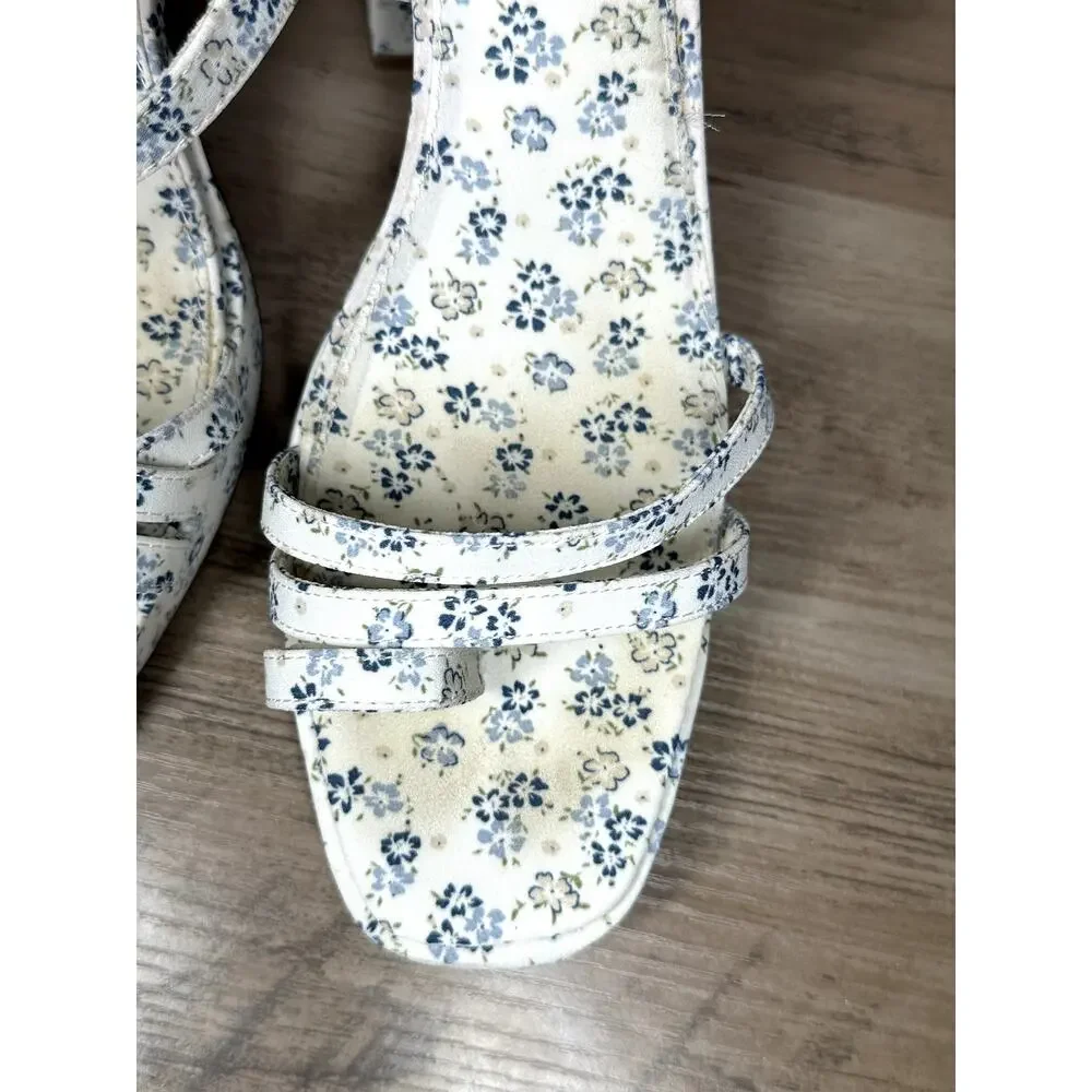 Katy Perry The Meadow Classic High Heel Platform Floral Sandal Size 11M